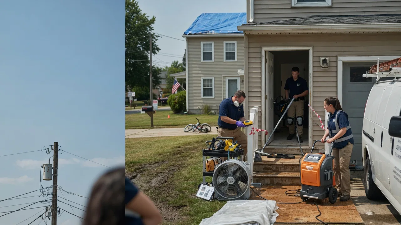 Water Damage Repair in New Freeport, PA near me